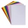 Zeszyt papierów kolorowych błyszczących GIMBOO, A4, 10 kartek, 80gsm, mix kolorów