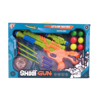 KARABIN NA POCISKI Z PIANKI 6524, Dla chłopca, Zabawki