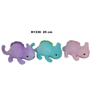 KAMELEON 3 KOL 25CM 1634 K1336, Maskotki, Zabawki