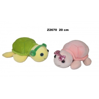 ŻÓŁW 20CM 3188 Z2670, Maskotki, Zabawki