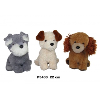PIES 22CM 3218 P3403, Maskotki, Zabawki