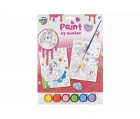 MALOWANIE WG NUMERÓW, Kolorowanki, Książeczki