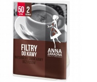 FILTRY DO KAWY ROZM. 2 50szt.AZ, Akcesoria, Art. spożywcze