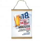 DYPLOM OKOLICZNOŚCIOWY "18" DOWÓD CHŁOPAK DC18, Upominki, Art. dekoracyjne i prezentowe