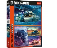 PUZZLE "2x200 - Pancerna misja" / WA, 2w1, Puzzle