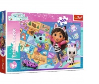 PUZZLE "100 - Przyjazn w kocim domku !!