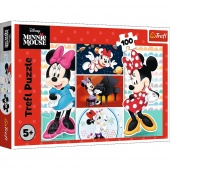 PUZZLE "100 - Zabawna Minnie" !!