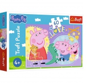 PUZZLE "60 - Szczesliwa swinka" !!