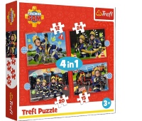 PUZZLE "4w1 (12,15,20,24) - Przygody !!, 4w1, Puzzle