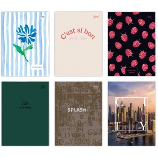 ZESZYT A4 80K.LINIA UV MIX, Zeszyty, Zeszyty i bloki