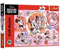 PUZZLE "200 - Zwyczaje Myszki Minnie, 200 elementów, Puzzle