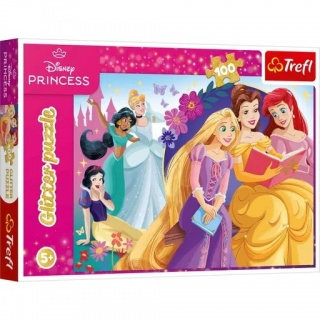 PUZZLE "100 Glitter - Blask magii pr, 100 elementów, Puzzle