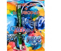 ZESTAW BRELOK I DŁUGOPIS SUPER CHŁOPAK CHK03