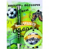 ZESTAW BRELOK I DŁUGOPIS NAJ.CHŁOPAK CHK04