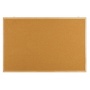 Tablica korkowa BASIC, 120x90cm, rama drewniana, Tablice korkowe, Prezentacja