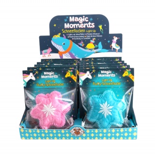 Świecący płatek śniegu TRENDHAUS MM, mix kolorów, Gry i zabawki, Gadżety