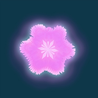 Świecący płatek śniegu TRENDHAUS MM, mix kolorów, Gry i zabawki, Gadżety