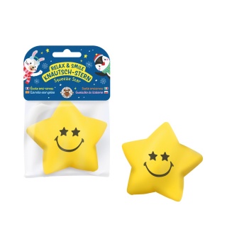 Gniotek gwiazdka TRENDHAUS MM, ż&oacute;łta, Gry i zabawki, Gadżety