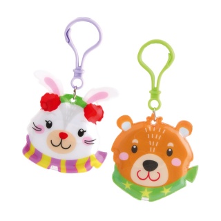 Latarka LED z karabińczykiem TRENDHAUS MM SF, mix kolor&oacute;w, Gry i zabawki, Gadżety