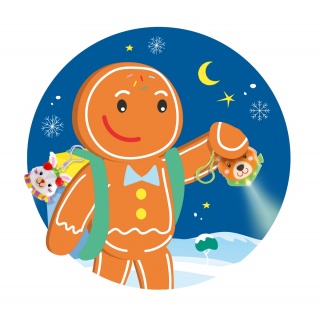 Latarka LED z karabińczykiem TRENDHAUS MM SF, mix kolor&oacute;w, Gry i zabawki, Gadżety