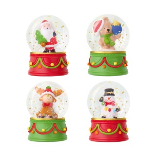 Brokatowa kula śnieżna TRENDHAUS MM SF, mix kolor&oacute;w, Gry i zabawki, Gadżety