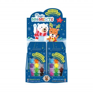 Przekładane kredki TRENDHAUS MM SF, zestaw 3 szt., mix kolor&oacute;w, Gry i zabawki, Gadżety