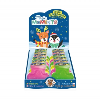 Błyszcząca plastelina-gniotek TRENDHAUS MM SF, mix kolor&oacute;w, Gry i zabawki, Gadżety