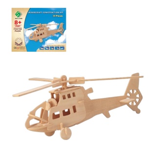 SKŁADANKA HELIKOPTER WOJSKOWY, Kreatywne, Zabawki