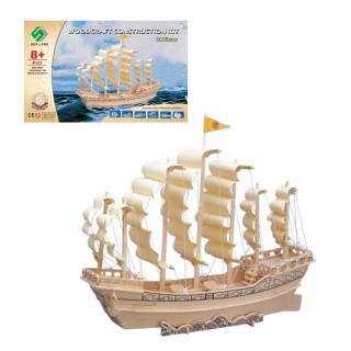 SKŁADANKA ŻAGLOWIEC DYNASTII MING, Kreatywne, Zabawki