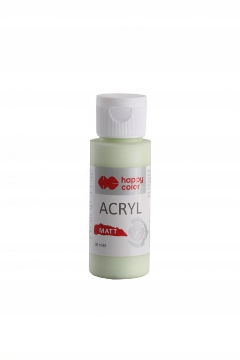 FARBA AKRYLOWA MATT 60ML H.COLOR ZIELEŃ OGRODU, Farby, Plastyka
