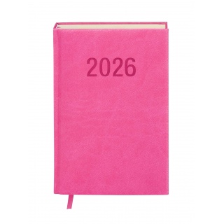 KALENDARZ A5 COLORFIX DNS RÓŻOWY 2026, Dzienne, Kalendarze