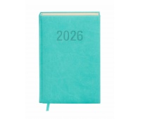 KALENDARZ A5 COLORFIX DNS TURKUSOWY 2026, Dzienne, Kalendarze