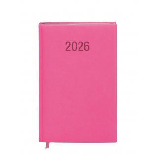 KALENDARZ A6 COLORFIX TDW RÓŻOWY 2026, Tygodniowe, Kalendarze