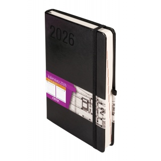 KALENDARZ A5 FORMALIZM DNS CZARNY 2026, Dzienne, Kalendarze