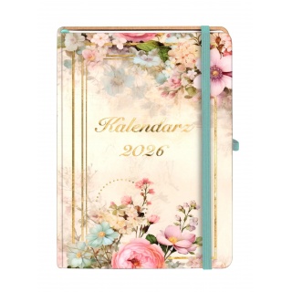 KALENDARZ BOTANICAL B6 TDW OGR&Oacute;D 2026, Tygodniowe, Kalendarze