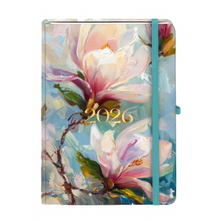 KALENDARZ BOTANICAL B6 TDW FLORA 2026, Tygodniowe, Kalendarze