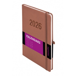 KALENDARZ MEMOFIX B5 TDW MOCHA MOUSSE 2026, Tygodniowe, Kalendarze