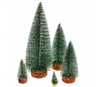 ZESTAW CHOINEK DEKORACYJNYCH 5szt.ZIELONE ZESTAW CHOINEK DEKORACYJNYCH 5szt.ZIELONE