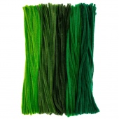 DRUCIKI KREATYWNE 30cm.ODCIENIE ZIELENI 200szt.