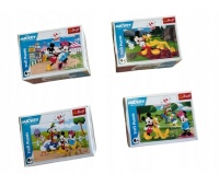 PUZZLE 54 MINI ZWARIOWANE PRZYGODY MYSZKI MIKI, Mini, Puzzle