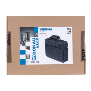 Torba na laptopa DONAU TRAVEL Vienna, 15,6", 10l, czarna, Torby, teczki i plecaki, Akcesoria komputerowe