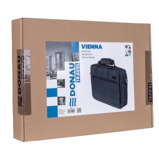 Torba na laptopa DONAU TRAVEL Vienna, 15,6", 10l, czarna, Torby, teczki i plecaki, Akcesoria komputerowe