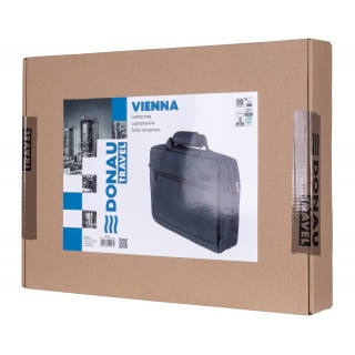 Torba na laptopa DONAU TRAVEL Vienna, 15,6", 10l, czarna, Torby, teczki i plecaki, Akcesoria komputerowe