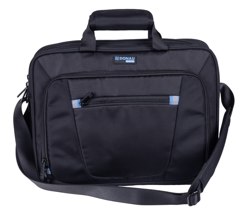 Laptop case DONAU TRAVEL Zurich, 15,6", 12l, black