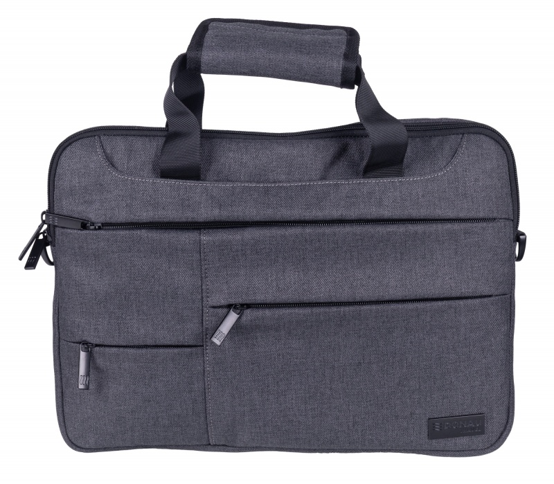 Laptop case DONAU TRAVEL Budapest, 14", 3l, grey