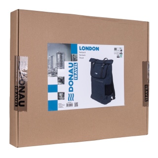 Plecak DONAU TRAVEL London, 15,6", 18l, granatowy, Torby, teczki i plecaki, Akcesoria komputerowe