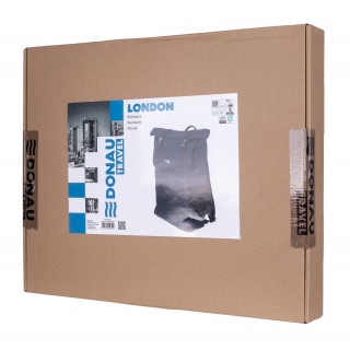 Plecak DONAU TRAVEL London, 15,6", 18l, granatowy, Torby, teczki i plecaki, Akcesoria komputerowe