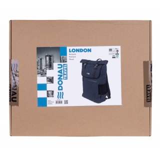 Plecak DONAU TRAVEL London, 15,6", 18l, granatowy, Torby, teczki i plecaki, Akcesoria komputerowe