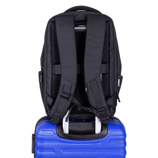 Plecak DONAU TRAVEL Berlin, 15,6", 16l, USB + kabel, czarny, Torby, teczki i plecaki, Akcesoria komputerowe