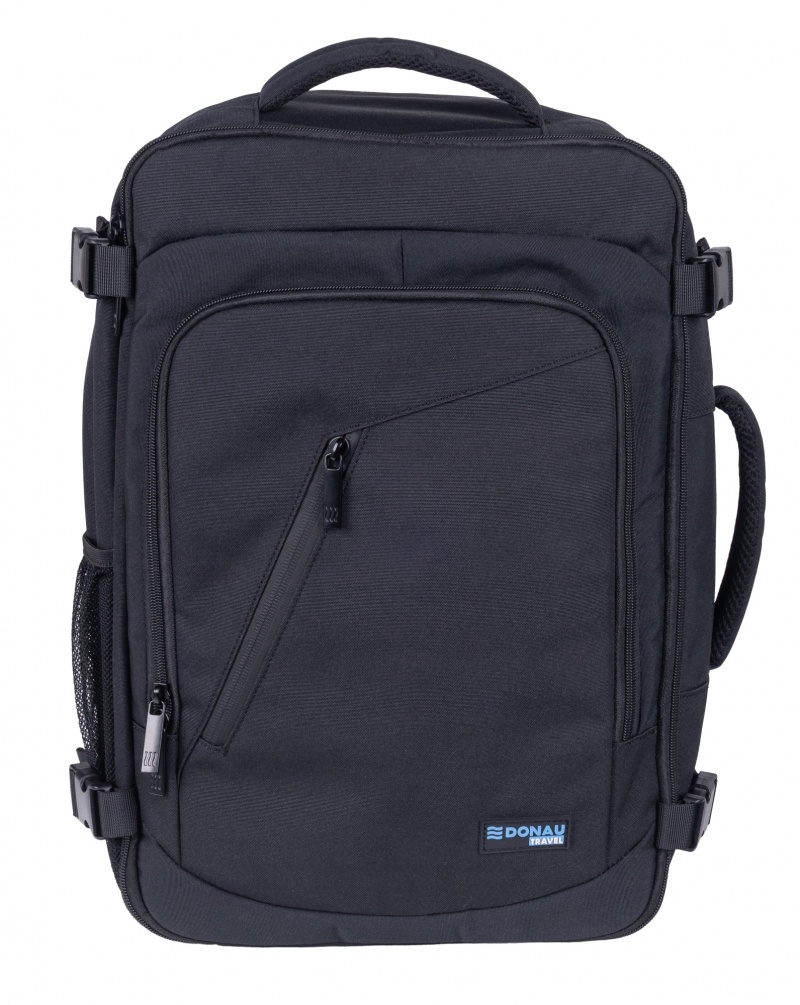 Plecak DONAU TRAVEL Warsaw, 15,6", 23l, USB + kabel, czarny, Torby, teczki i plecaki, Akcesoria komputerowe